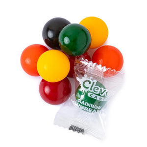 Rainbow Jawbreakers Assorted Jaw Busters - Wrapped 10lb