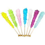 Assorted Rock Candy Sticks - Wrapped 120ct