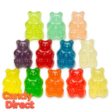 12-Flavor Gummy Bears 9oz - 6ct Peg Bags