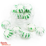 Spearmint Starlight Mints in a Bowl