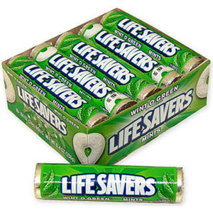 Wintogreen Lifesavers Rolls - 20 Rolls