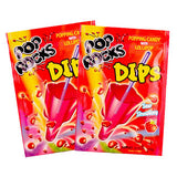 Pop Rocks Dips Sour Strawberry - 18ct