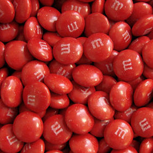 Red M&M's - Milk Chocolate 10lb