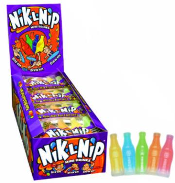 Nik-L-Nips Wax Bottles - 18ct