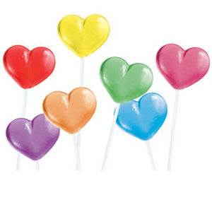 Heart Twinkle Pops - 120ct