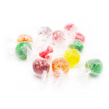 sour fruit balls wrapped