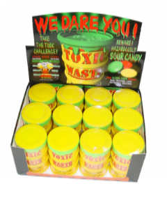 Mini Toxic Waste Barrels - 12ct Display Box