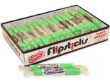 Sour Apple Flipsticks Caramel Candy - 48ct