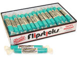 Blue Raspberry Flipsticks Caramel Candy - 48ct