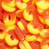 Peach Gummi Rings - 5lb