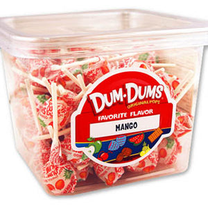 Dum Dum Pops - Mango 1lb Tub