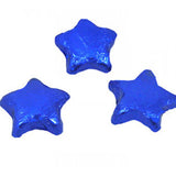 Blue Chocolate Stars - Foil Wrapped 5lb Bag