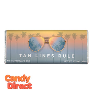 Amusemints Milk Chocolate Tan Lines Rule 1.75oz Bar - 24ct