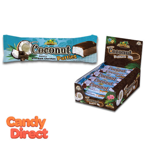 Anastasia Coconut Bars Dark Chocolate - 20ct