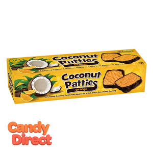 Anastasia Orange Coconut Patties 12oz Box - 12ct