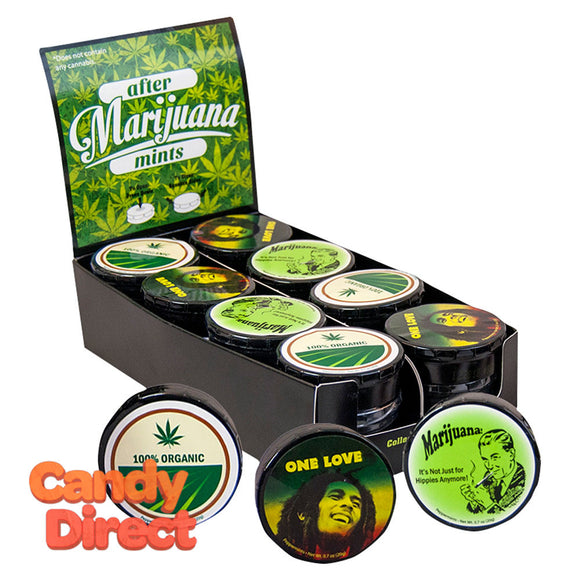 Assorted Mint Tins After Marijuana - 24ct