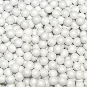 Shimmer White Sixlets - Bulk 12lb