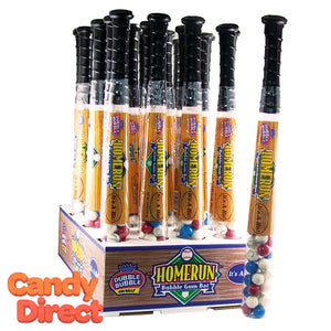 Baseball Bat Gumballs - 24ct