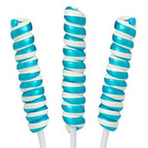 Blue Tiny Tesla Twist Pops - 48ct