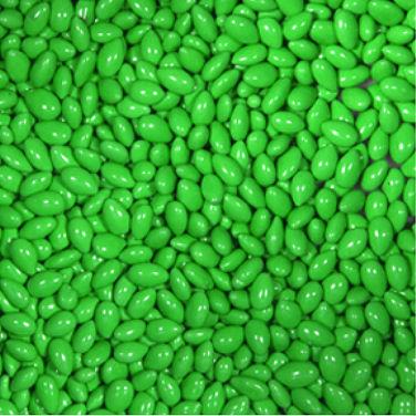 Chocolate Sunflower Seeds Candy - Light Green 5lb