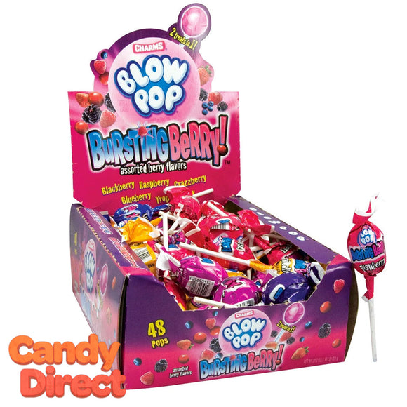 Blow Pops Bursting Berry - 48ct