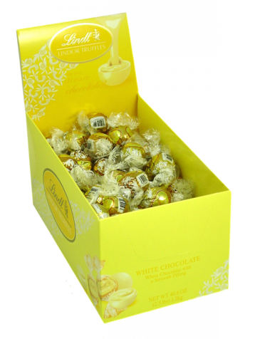 Lindt Lindor Truffles - White Chocolate 120ct