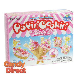 Cakes Kit Popin' Cookin' Japanese Tanoshii 0.09oz Box - 5ct