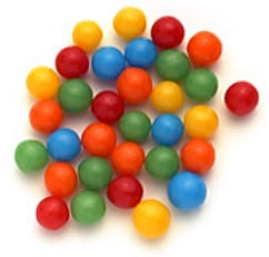 Assorted Jawbreakers 1/4-Inch - 10lb