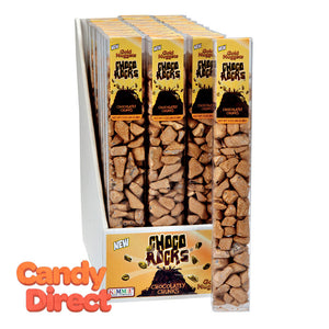 Choco Gold Nuggets Rocks 3oz Tube - 12ct