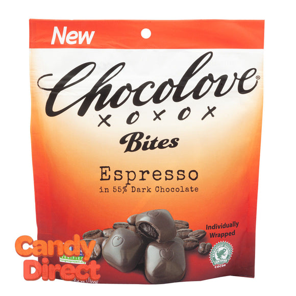 Chocolove Espresso Bites 3.5oz Pouch - 8ct