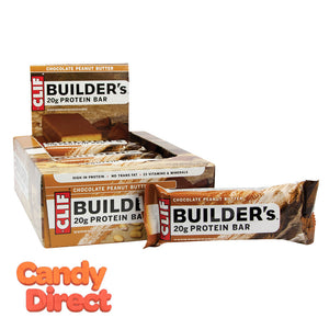 Clif Builder's Bars Chocolate Peanut Butter 2.4oz - 12ct