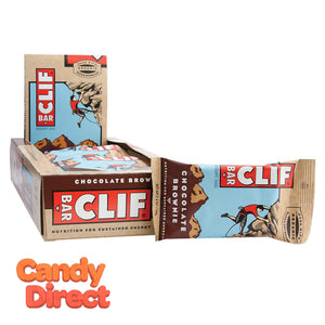 Clif Chocolate Brownie Bars 2.4oz Bar - 12ct