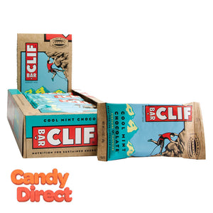 Clif Cool Mint Chocolate Bar 2.4oz Bar - 12ct