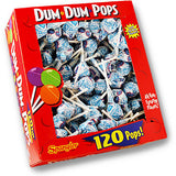 Dum Dum Pops - Blue Raspberry 1lb Tub