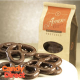 Dark Chocolate Covered Pretzels - 12ct Asher's Coffee Bags