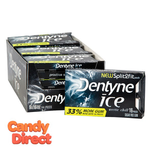 Dentyne Gum Ice Artic Chill - 9ct