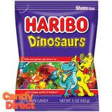 Dinosaurs Haribo Gummi Candy 5oz Bag - 12ct