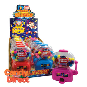 Dubble Bubble Big Jackpot Machine Gumball - 12ct