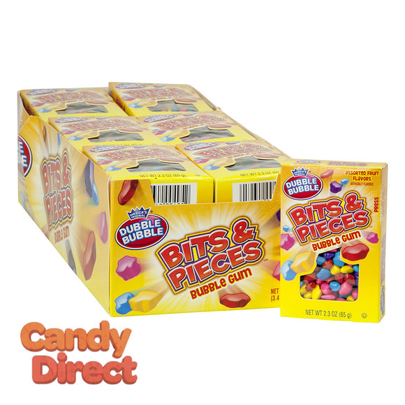 Dubble Bubble Box Bits And Pieces 2.3oz - 24ct