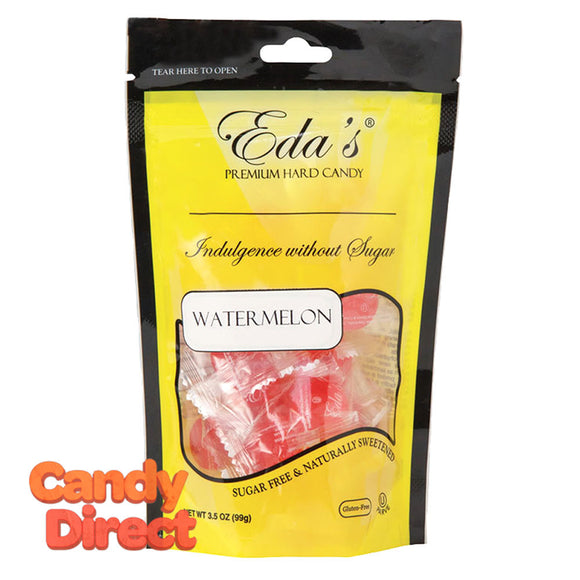 Eda's Watermelon Sugarfree 3.5oz Pouch - 12ct