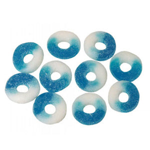 Blue Raspberry Gummi Rings - 4.5lb