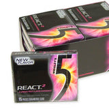 Wrigley's 5 Gum - React 2 Fruit 15-Stick 10ct