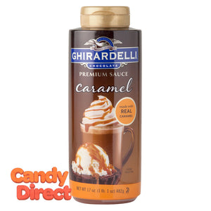 Ghirardelli Sauce Caramel 17oz Bottle - 6ct