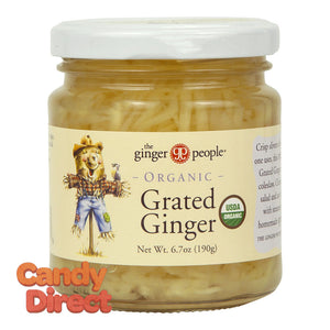 Ginger People Grated Ginger Organic 6.7oz Jar - 12ct