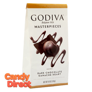 Godiva Masterpieces Dark Chocolate Ganache 4.9oz Bag - 6ct