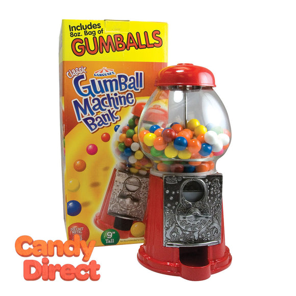 Gumball Machine Bank Gumballs 8oz Box - 6ct