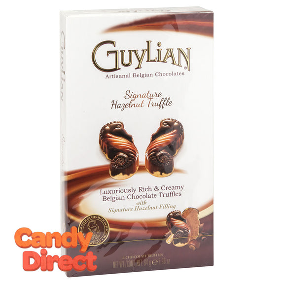 Guylian Truffles Hazelnut 8 Pc 2.96oz Box - 12ct