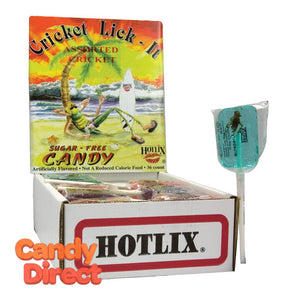 Cricket Pops Sugar Free - Hotlix 36ct