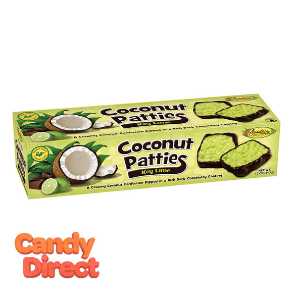 Key Lime Anastasia Coconut Patties 12oz Box - 12ct