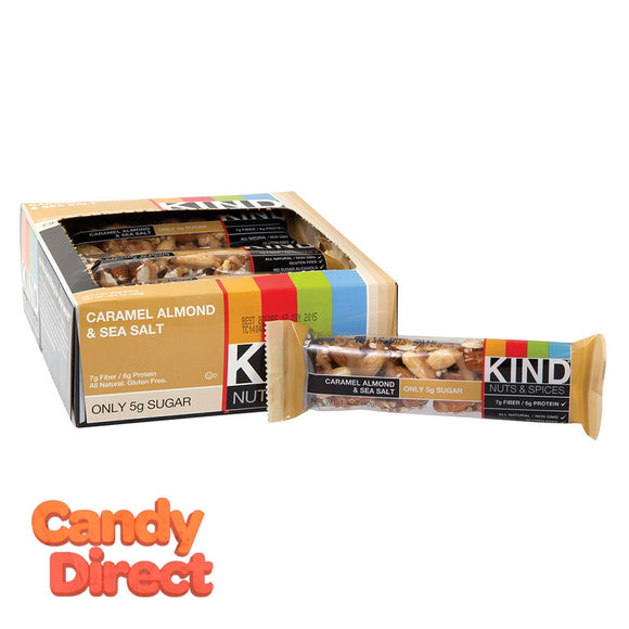 Kind Caramel Almond And Sea Salt 1.4oz Bar - 12ct